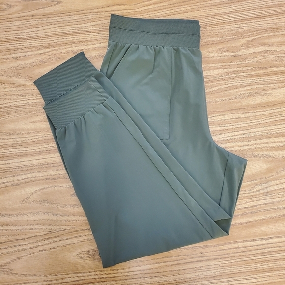 Talbots Joggers Green Lightweight Woven Size L - Picture 4 of 10